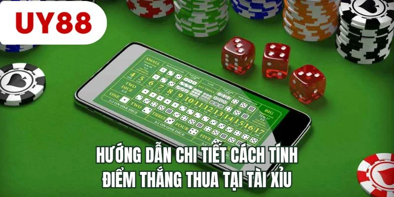 Hướng dẫn chi tiết cách tính điểm thắng thua tại tài xỉu