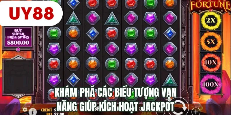 Khám phá các biểu tượng vạn năng giúp kích hoạt jackpot